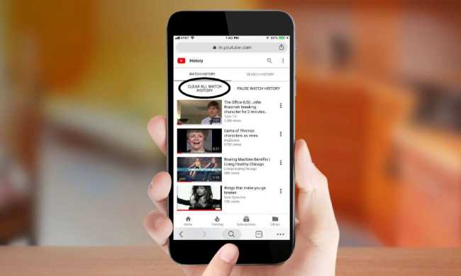 clear-youtube-history-on-iphone